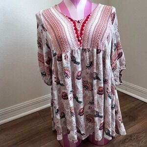 Women's‎ GiGiO Flow Blouse Size Medium
